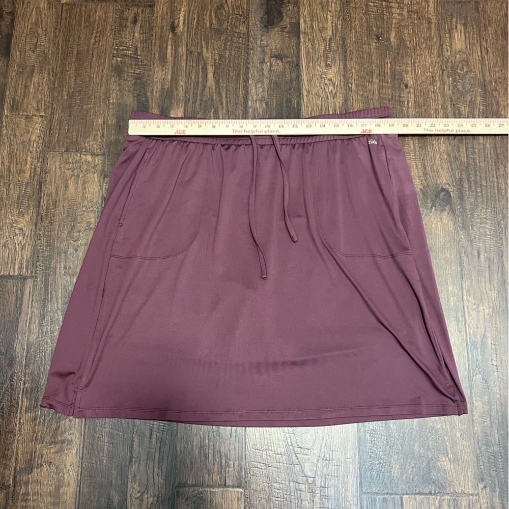 Zuda Women’s 2-Cool Skort size Women’s 1X Color Purple - Picture 8 of 9